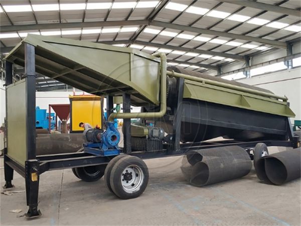 淘金车或移动选金设备